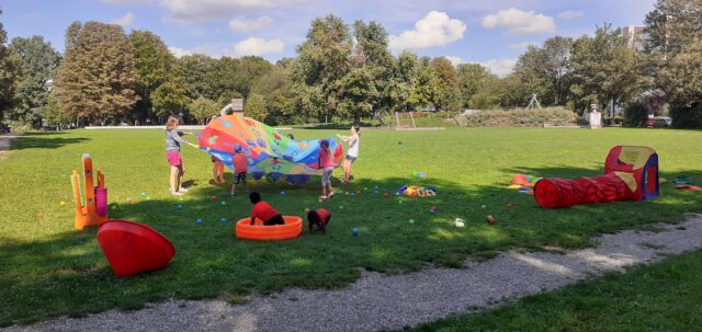 Mitmach-Spielnachmittag auf der Kennedywiese