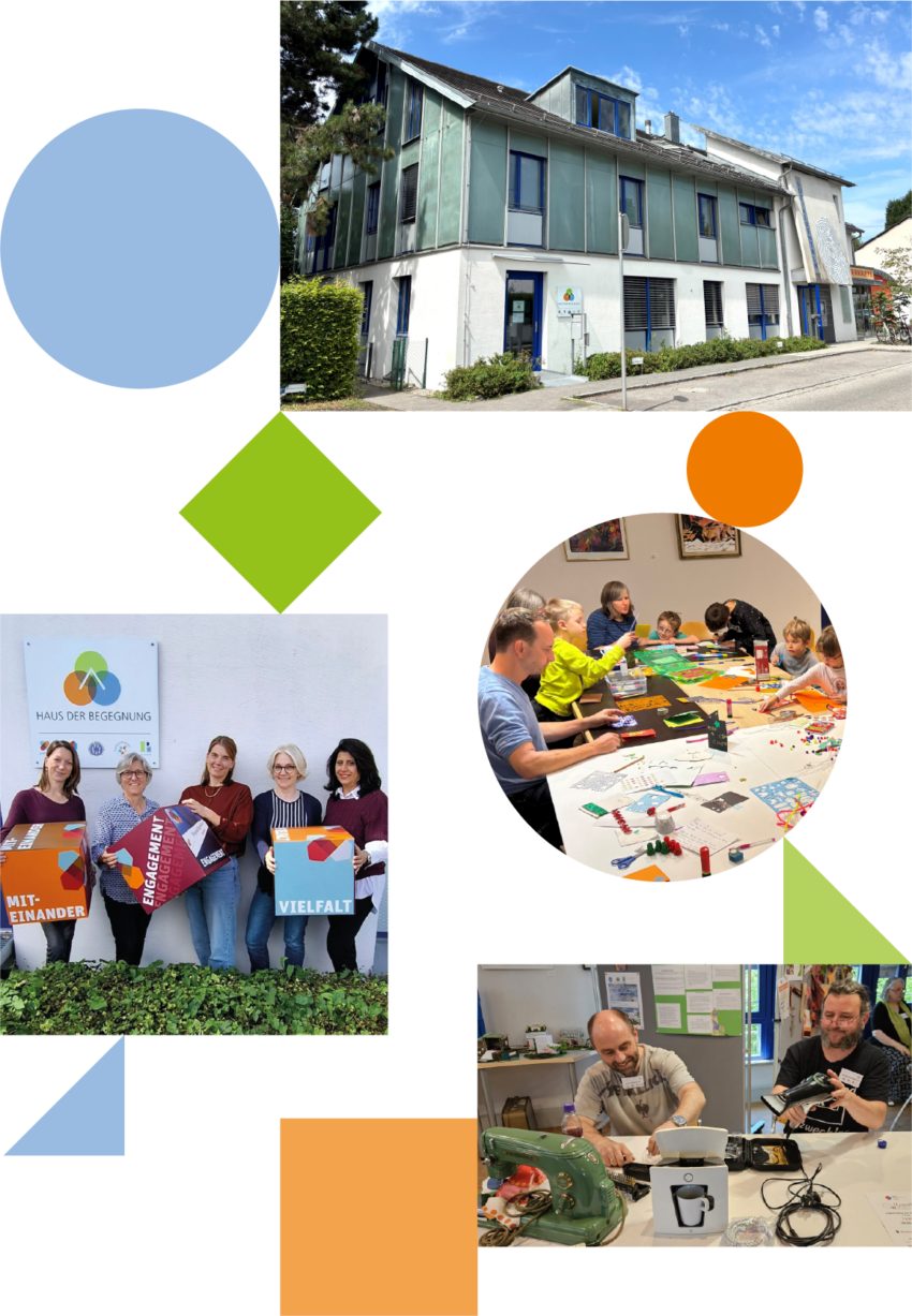 Ein Haus für ALLE in der Engagierten Stadt Puchheim  - Austausch, Begegnung, Beratung, Bürgerschaftliches Engagement, Koordination und Vernetzung. </br>Denn <b>gemeinsam kann vor Ort am meisten erreicht werden!</b></br>